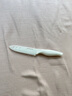梵樂(lè )廚陶瓷刀水果刀家用便攜切水果小刀寶寶輔食刀具學(xué)生宿舍瓜果削皮刀 【抗氧化陶瓷】4寸-送削皮刀 曬單實(shí)拍圖