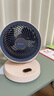 艾美特（AIRMATE）【直流變頻】暴風(fēng)低噪空氣循環(huán)扇桌面電風(fēng)扇家用臺(tái)式辦公室宿舍可接充電寶渦輪換氣扇遙控款R126 曬單實(shí)拍圖