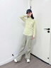 小豬彼特女童戶外套裝夏季新款女大童速干衣運(yùn)動(dòng)徒步兒童登山服爬山褲 19629姜黃色 【速干衣】 150 cm 曬單實(shí)拍圖