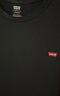 Levi's李維斯25春夏新款情侶簡約休閑時尚寬松LOGO印花短袖T恤 黑色 002U3-0001 S 曬單實拍圖