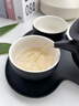 萬(wàn)仟堂（Edenus）整套功夫陶瓷茶具 送長(cháng)輩家用泡茶器全套裝禮盒 萬(wàn)念歸一·隨手禮 黑鐵釉（1壺2杯1盤(pán)1蓋置） 5頭 曬單實(shí)拍圖