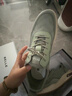 百麗透氣網(wǎng)面男休閑鞋夏季厚底板鞋帆布鞋7ZG01BM3 綠色 41 (255mm) 曬單實(shí)拍圖