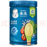 嘉寶米粉嬰幼兒米糊地球高鐵寶寶營(yíng)養輔食250g（6-36月適用） 牛肉蔬菜鈣鐵鋅胡蘿原味 250g*6罐 曬單實(shí)拍圖