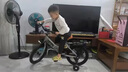 鑫旺彤（XINWANGTONG）【折疊】兒童自行車3-6-7-10歲男女童小孩山地單車輕便學(xué)生童車 星光銀 【靜音輔助輪+折疊+禮包】 12寸適合2-5歲【身高80-105CM】 曬單實拍圖