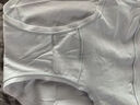 朵朵棉高腰收腹內(nèi)褲女A類棉萊卡純棉女士內(nèi)褲10A抑菌全棉加長襠 4條 L 曬單實拍圖