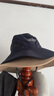 遮陽(yáng)帽子男女薄款日系戶(hù)外速干漁夫帽登山釣魚(yú)西部牛仔帽涼帽 藏青色 曬單實(shí)拍圖