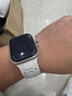 表帶哥適用蘋果手表表帶apple watch S10山水網(wǎng)洞款硅膠表帶S9/iwatch Ultra1/2代45/46/49MM男士星光 曬單實(shí)拍圖
