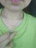 中國黃金（CHINA GOLD）足金好事發(fā)生吊墜女款黃金花生柿子項(xiàng)鏈鎖骨情人節(jié)生日禮物送女友 【京速達(dá)】好事發(fā)生吊墜+S925鏈 A款約0.3g 曬單實(shí)拍圖