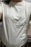森馬（Semir）[商場同款]短袖T恤女撞色插肩袖修身2025夏涼感上衣101325100052 曬單實拍圖