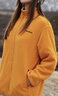 OUTDOOR PRODUCTS【黃亦玫同款】女式三合一沖鋒衣秋冬戶外防風(fēng)防潑水休閑外套 向日葵色(套抓絨沖鋒衣) XS 曬單實拍圖
