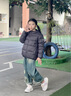 波司登（BOSIDENG）25新款庫洛米聯(lián)名輕薄羽絨服男女兒童加絨加厚5A抗菌外套5550XS 加絨加厚-鈦金深灰8916-店長推薦 140 /64 約 130-140cm 30kg 曬單實拍圖