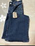 Levi's【商場(chǎng)同款】李維斯25年春夏新款女士高腰微喇牛仔褲A7503 深藍(lán)色 27 (30) 曬單實(shí)拍圖