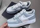 耐克NIKE男休閑板鞋空軍一號 AIR FORCE 1 運動(dòng)鞋HV9405-001灰/白42 曬單實(shí)拍圖