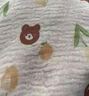 浪莎（LangSha）睡眠襪空調晚上睡覺(jué)女款保暖襪套受涼兒童寬松薄款腳套襪子四季 彩色愛(ài)心棉紗兒童款 2雙 曬單實(shí)拍圖