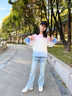NICKYBABY女童套裝時髦洋氣春裝2025新款兒童衣服春秋款大童休閑衛(wèi)衣兩件套 4891藍漸變【春秋衛(wèi)衣】 150 cm 曬單實拍圖