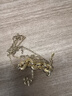 芯奢碎碎冰錢幣項鏈女款錢多多仿沙金久不掉色閨蜜紀念日禮物送女友 錢幣項鏈 精美禮盒裝 曬單實拍圖