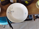 優(yōu)尊陶瓷盤子家用菜盤新款陶瓷輕奢飯盤餐盤餐具微波爐專用加厚菜套裝 味碟10個 5英寸 曬單實拍圖