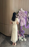 泰勒馬丁香檳色新娘旗袍敬酒服2025新款新中式結(jié)婚訂婚領(lǐng)證登記婚禮服 QP02 L 曬單實(shí)拍圖