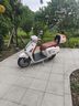 嘉鵬嘉陵工業(yè)布加迪125cc踏板摩托車燃油國四電噴復(fù)古男女整車可上牌 布加迪 經(jīng)典白（送擋風+尾箱） 曬單實拍圖