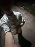 404MOBGANG[章若楠同款]404MOB手寫花卉刺繡短袖T恤男女款美式寬松涼感防曬t 白花灰色 M 曬單實(shí)拍圖