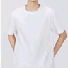 名創(chuàng)優(yōu)品（MINISO）抗菌t恤男2025新款正肩寬松百搭夏季設(shè)計感倒三角短袖 淺米 2XL 曬單實拍圖
