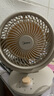 美的（Midea）【小型風(fēng)扇】輕音臺(tái)式桌面空氣循環(huán)扇家用柔風(fēng)電風(fēng)扇宿舍辦公迷你臺(tái)扇落地扇空調(diào)伴侶 GAF18AD 曬單實(shí)拍圖