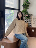 波司登輕薄羽絨服女短款90絨翻領(lǐng)菱格巴恩風(fēng)保暖外套B250135332 曬單實拍圖