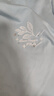 FILA 斐樂(lè )官方女子針織短袖衫2025夏新款涼感干爽純棉刺繡舒適T恤 琉璃草藍-LB L 170/88A/L 曬單實(shí)拍圖