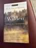 梭羅：瓦爾登湖 英文原版 Walden and Civil Disobedience 曬單實拍圖