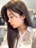 DAISY DREAMS925銀針流蘇四星芒耳環(huán)女小眾設計氣質(zhì)冷淡風耳釘高級耳銀耳飾 四芒星耳環(huán)【925銀針】 曬單實拍圖