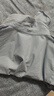茵曼（INMAN）【純棉】百搭壓褶刺繡翻領(lǐng)襯衫女裝2025夏季新款泡泡袖襯衣上衣 淺藍(lán)色 優(yōu)先發(fā)貨 M 曬單實(shí)拍圖