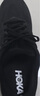 HOKA ONE ONE 【汪順同款】新款夏季男鞋克利夫頓 10跑步鞋CLIFTON 10輕量緩震 黑色/黑色 42.5 曬單實(shí)拍圖