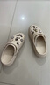 卡駱馳crocs貝拉洞洞鞋沙灘鞋包頭女鞋厚底拖鞋|210062 冬日白 -11S(含智必星） 37 (230mm) 38 曬單實(shí)拍圖