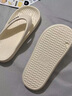 ECAC人字拖女士2026新款夏季防滑防臭厚底涼鞋外穿居家耐磨沙灘鞋拖鞋 白色【舒適不臭不響】 36-37 曬單實(shí)拍圖