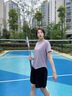 PHIGEER高腰寬松運(yùn)動(dòng)短褲女專業(yè)訓(xùn)練健身五分褲夏季2025新款跑步休閑褲子 黑色五分褲 M 曬單實(shí)拍圖