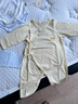 愛(ài)貝迪拉新生嬰兒衣服夏季薄款連體衣爬服蝴蝶衣和尚服睡衣月子服滿(mǎn)月禮 喵星藍莓B款 59cm （建議9-13斤） 曬單實(shí)拍圖