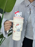 Next Kiss英國(guó)聯(lián)名HelloKitty水杯女生保溫杯大容量凱蒂貓巨無(wú)霸冰霸水杯子 凱蒂貓700ml 曬單實(shí)拍圖