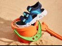 安踏兒童涼鞋男女小童鞋2026夏季新品魔術(shù)貼戶(hù)外足弓露趾沙灘鞋 【男款】新墨水藍/熒光水綠-5 32 鞋內長(cháng)20cm 曬單實(shí)拍圖