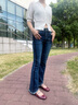 愛步（ECCO）芭蕾舞鞋女 25年新款時尚瑪麗珍方頭低跟淺口單鞋 舞悅234333 暗寶石紅23433361291 (牛皮革) 36 曬單實拍圖