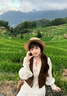 辣妹物語(yǔ)川西新疆草原大西北云南旅游一整套穿搭女裝沙灘連衣裙高級(jí)氛圍感 米白色+馬甲套裝 XL 曬單實(shí)拍圖