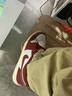 NIKE耐克男鞋女鞋AJ1情侶鞋Air Jordan 1低幫新年紅白休閑籃球運(yùn)動(dòng)鞋 新年款白紅 38 【GS】 曬單實(shí)拍圖