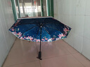 TTK德國電動雨傘全自動雨傘智能一鍵全收太陽傘防紫外線雙層防曬遮陽 花?！局悄荛_收+雙層防曬】 曬單實拍圖