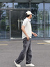 Calvin KleinJeans【復刻90系列】25春夏男士ck美式復古直筒牛仔褲4RB702G W0J-牛仔灰 32 曬單實拍圖