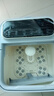 美的（Midea）泡腳桶足浴盆電動(dòng)泡腳盆加熱全自動(dòng)按摩洗腳盆智能恒溫過膝療家用 【升級(jí)款】生日禮物送女生老公老婆爸爸老人高檔養(yǎng)生 曬單實(shí)拍圖