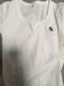 柯蘭娜半開領(lǐng)刺繡2025年新款女裝正肩短袖T恤夏季設(shè)計(jì)感小衫上衣 白色 M 建議95-105斤 曬單實(shí)拍圖