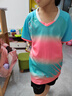 DUBLS女童羽毛球服套裝2025新款夏季兒童運動套裝訓(xùn)練隊服乒乓球服定制 7705淺湖藍套裝(男女套裝) 2XS(130-140cm) 曬單實拍圖