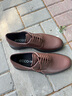 愛(ài)步（ECCO）休閑皮鞋 商務(wù)系帶正裝男鞋 混動(dòng)防水720 524784 陶土色52478401667 43 曬單實(shí)拍圖