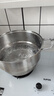 愛仕達(dá)蒸鍋304不銹鋼加高不串味三層大容量加厚家用電磁爐煤氣灶通用 304不銹鋼三層蒸鍋 28cm 曬單實(shí)拍圖