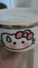 美克杰高顏值kitty貓飯盒不銹鋼泡面碗碗筷一套單人可瀝水初中生同款 【內膽防燙】1200ML 1英寸 KT泡面碗(平價(jià)款) 曬單實(shí)拍圖