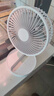 那時海折疊伸縮可充電小風扇USB可蓄電電風扇電池小電扇戶外隨身便攜式風扇桌面靜音臺式風扇大風力 6寸折疊伸縮充電款 曬單實拍圖